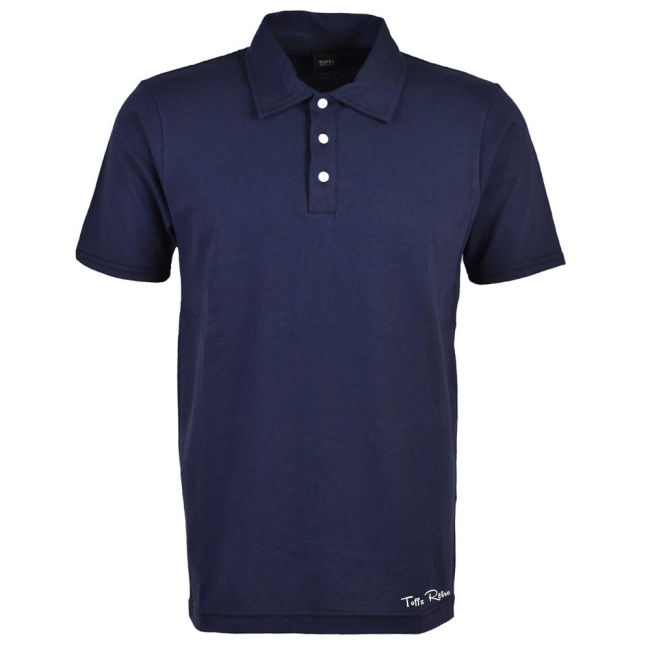 Toffs Retro Polo Shirt - Navy