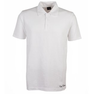Toffs Retro Polo Shirt - White
