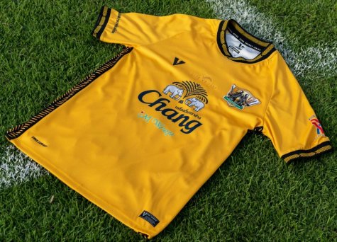 2021 Angthong FC Thailand Home Yellow Shirt