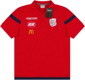 2018-19 Adelaide United Macron Polo T-shirt