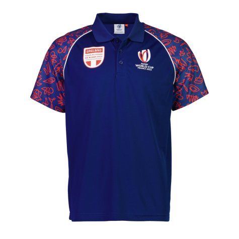 Rugby World Cup 2023 England Polo - Navy