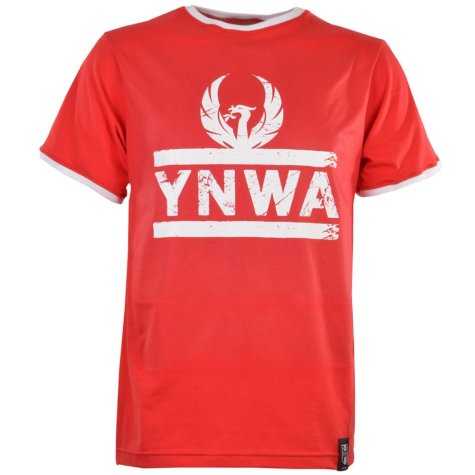 Liverpool YNWA T-Shirt - Red/White Ringer