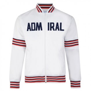 Admiral 1974 White England Track Jacket