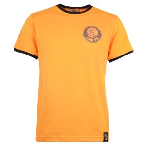 Kaizer Chiefs 12th Man T-Shirt - Amber/Black Ringer