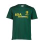 Rugby World Cup 2023 South Africa Supporter T-shirt - Bottle Green