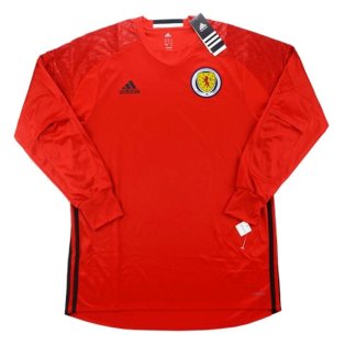 2016-17 Scotland Adidas Authentic Third Goalkeeper Shirt