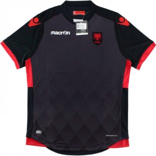 2016-2017 Albania Macron Authentic Third Football Shirt