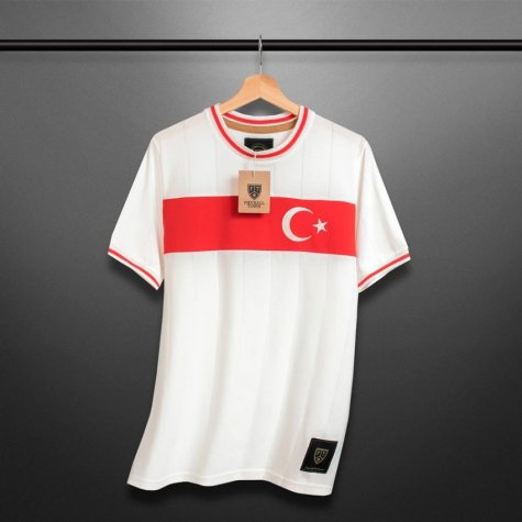 Vintage Turkey Away Ay-Yildizililar Soccer Jersey