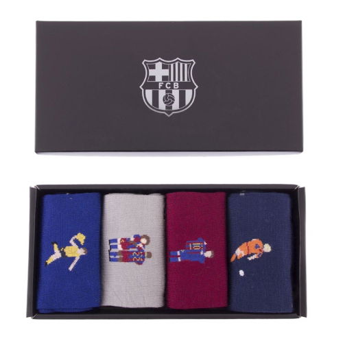 FC Barcelona Casual Socks Box Set  FC Barcelona Casual Socks Box Set