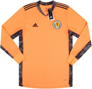 2020-21 Scotland Goalkeeper Shirt Orange