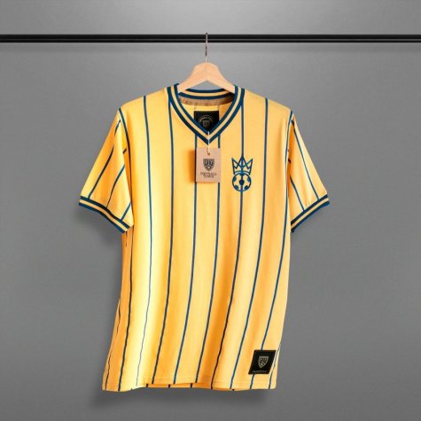 Vintage Ukraine Tryzub Soccer Shirt