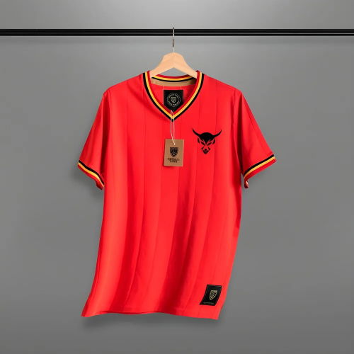 Vintage Belgium Le Diable Soccer Jersey