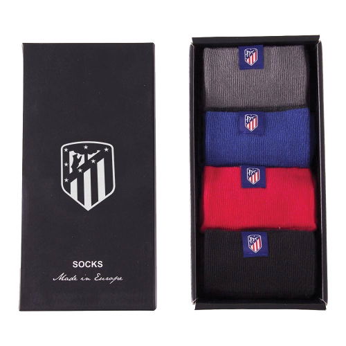 Atletico de Madrid Logo Socks Box Set  Atletico de Madrid Logo Socks Box Set