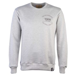 TOFFS:The Old Fashioned Football Shirt Co. -Light Grey Sweat