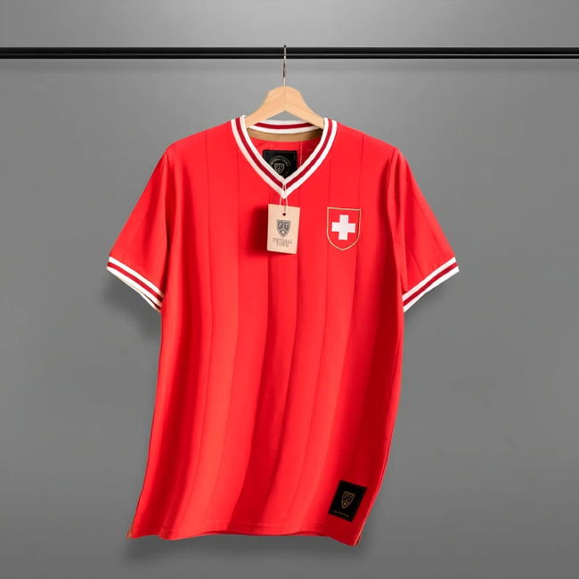 Vintage Switzerland Die Nati Soccer Jersey