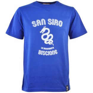 San Siro Biscione Inter T-Shirt - Royal