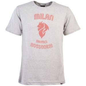 AC Milan Rossoneri Diavolo T-Shirt - Grey Marl