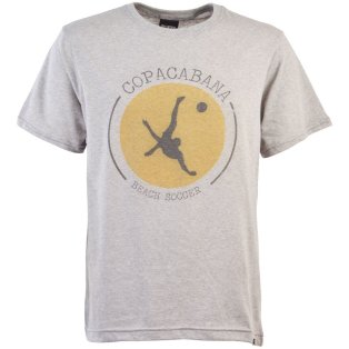 Copacabana Beach Soccer T-Shirt - Grey Marl