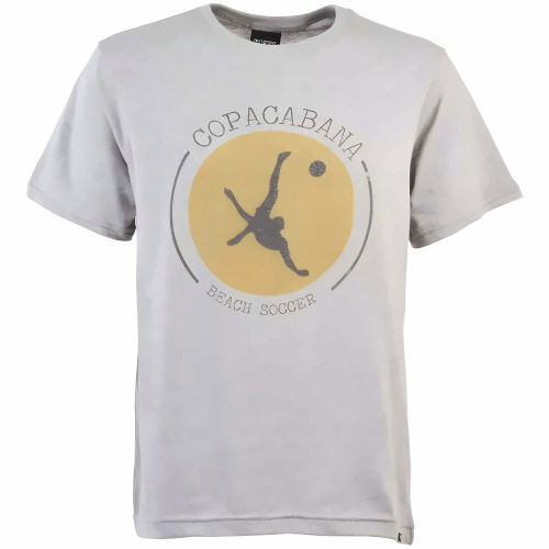 Copacabana Beach Soccer T-Shirt - Grey Marl