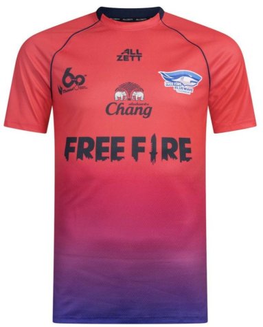 2021 Chonburi Bluewave Player Training Red Shirt