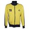 BUKTA Heritage Track Top Yellow with Navy Panels/Cuffs/W'B