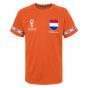 Holland Official World Cup Poly Shirt (Orange) - Kids