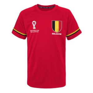 Belgium Official World Cup Poly Tee (Red)