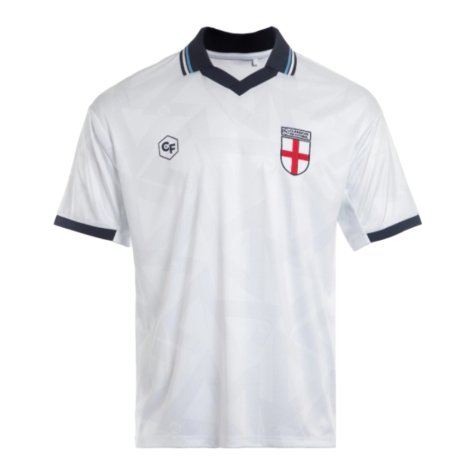 England Retro Fan Shirt Mens (White)