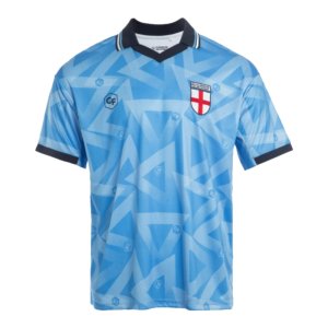 England Retro Fan Shirt Mens (Blue)