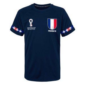 Official France World Cup Poly Tee (Navy)
