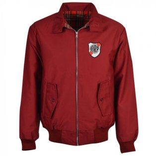 River Plate Maroon Harrington Jacket