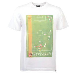 Pennarello: Gary Lineker 1986 Classic Goal - White T Shirt