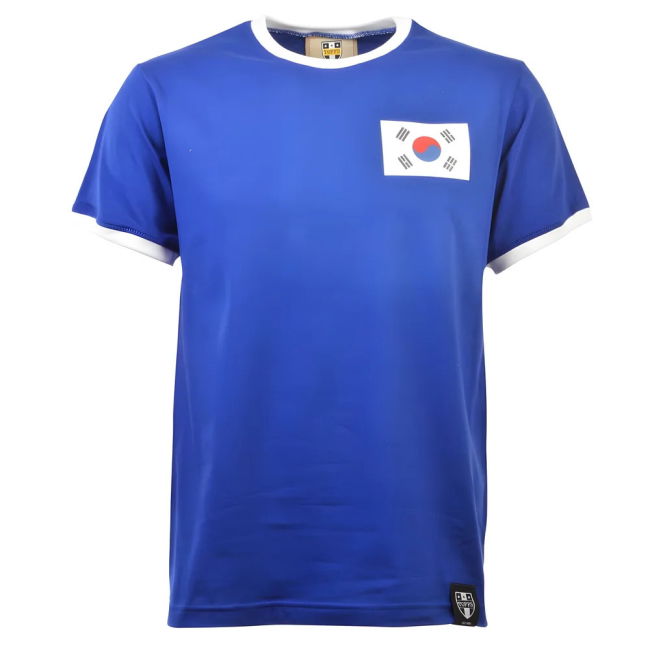 South Korea 12th ManT-Shirt - Royal/White Ringer