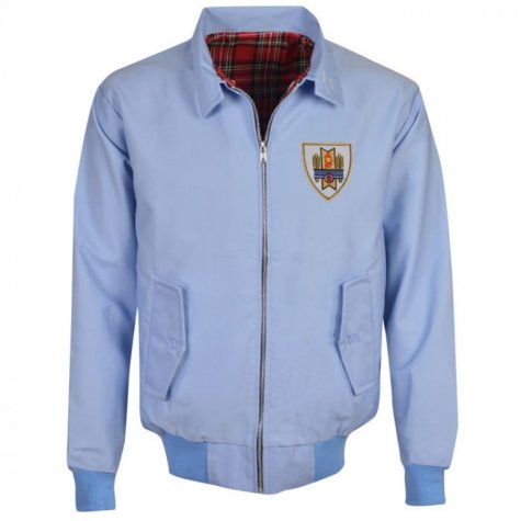 Uruguay Light Blue Harrington Jacket