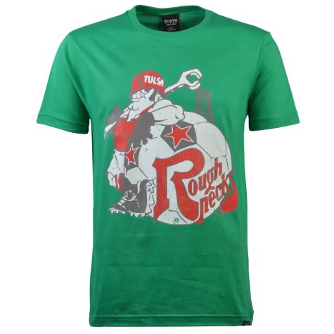 Tulsa Roughnecks - Green T-Shirt