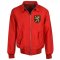 Belgium Red Harrington Jacket