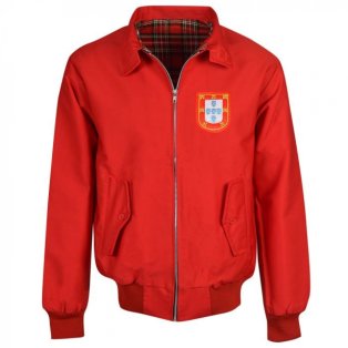 Portugal Red Harrington Jacket