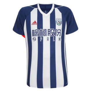 2017-2018 West Brom Adidas Home Football Shirt (Excellent)