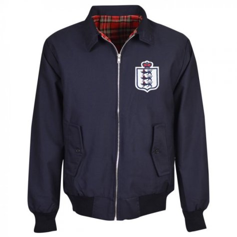 England Navy Harrington Jacket