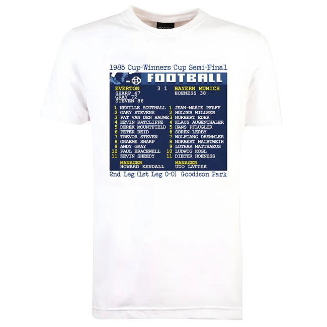 1985 European Cup-Winners Cup Semi-Final (Everton) Retrotext