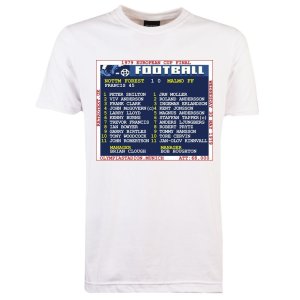 1979 European Cup Final (Nottingham Forest) Retrotext t-shirt