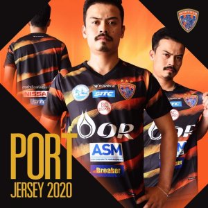 2020 Port Futsal Player Black Shirt