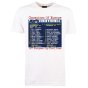 1977 European Cup Final (Liverpool) Retrotext t-shirt - White