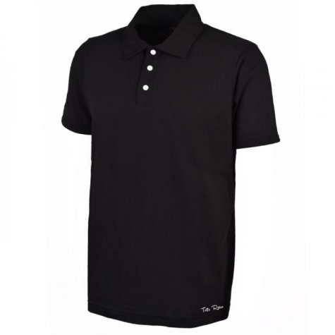 Toffs Retro Polo Shirt - Black