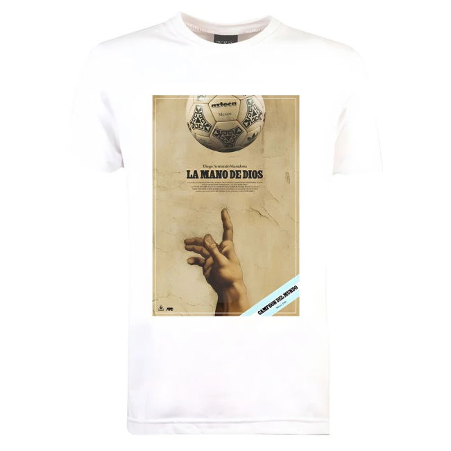 Pennarello: Le mano de dios 1986 - White