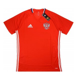 2016-17 Russia Adidas Training Shirt (Red)