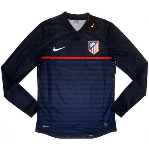2011-12 Atletico Madrid Nike Authentic Away Long Sleeve Football Shirt  2011-12 Atletico Madrid Nike Authentic Away Long Sleeve Football Shirt