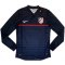 2011-12 Atletico Madrid Nike Authentic Away Long Sleeve Football Shirt