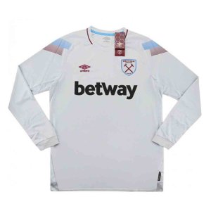 West Ham Umbro Third Long Sleeve Football Shirt