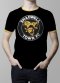 Shadwell Town T-shirt - Black/Amber Ringer